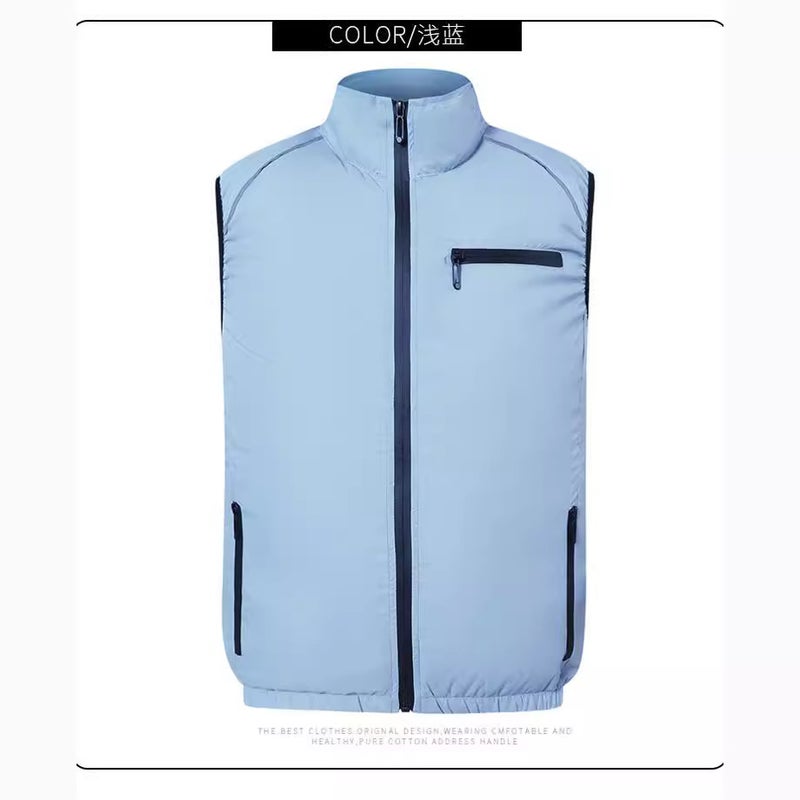 Summer Outdoor Heatstroke Prevention Work Clothes New Usb Charging Fan Clothes Cooling Smart Air Conditioning Clothes Tide - Image 1